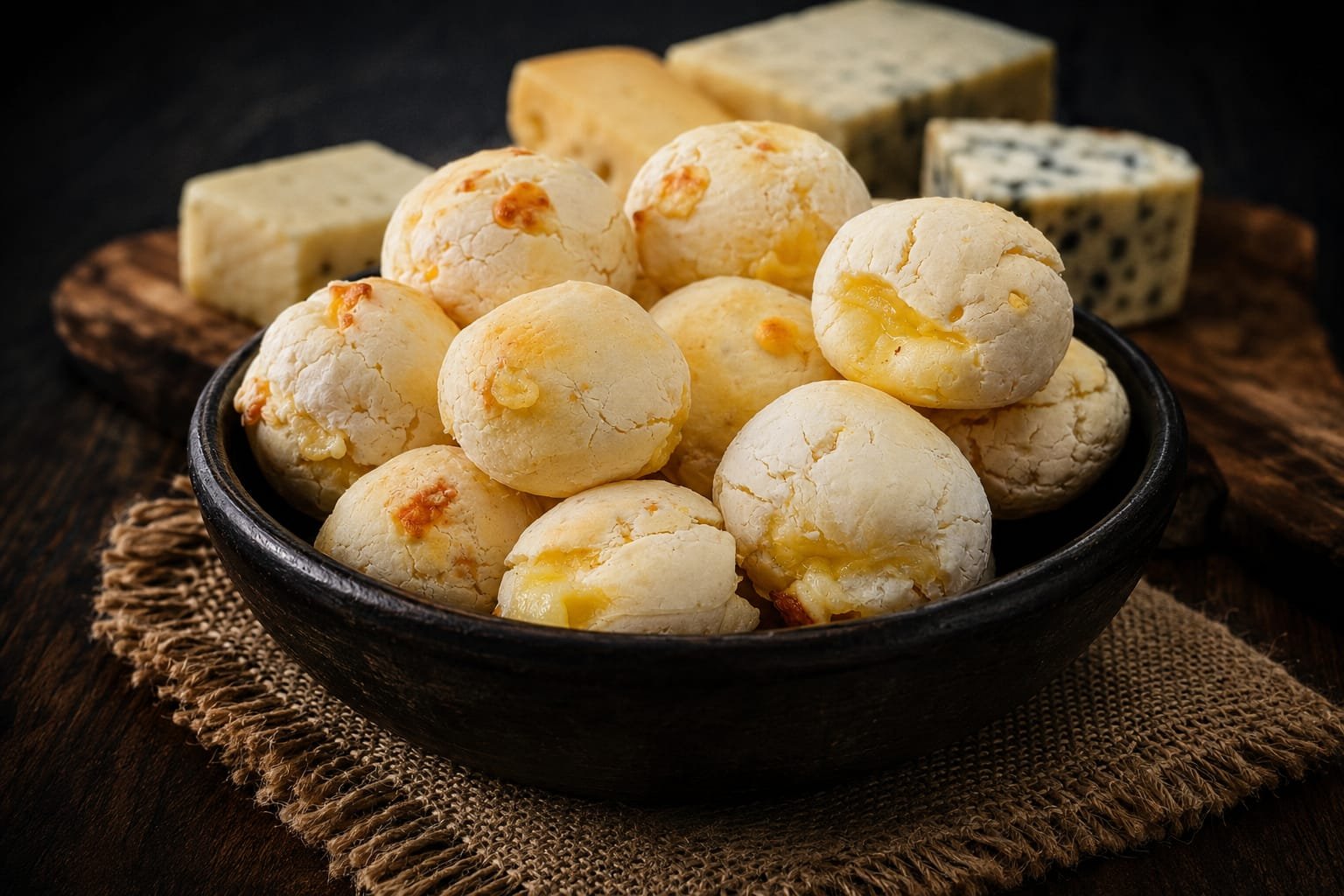 Chipá cuatro quesos
